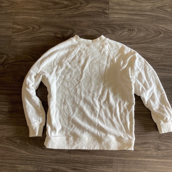 Rumored Womens Balance Crewneck Oversized Sweatshirt Loungewear - Picture 3 of 5